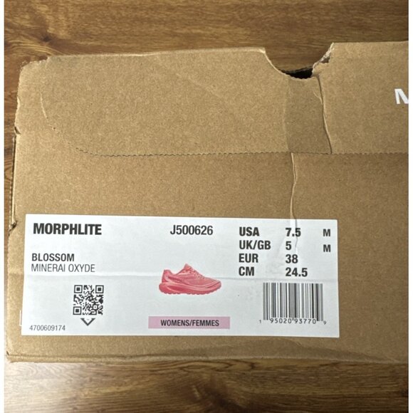 Merrell Morphlite Trail Running Shoes Women's Lightweight Blossom Mesh Size 7.5 - Picture 8 of 9